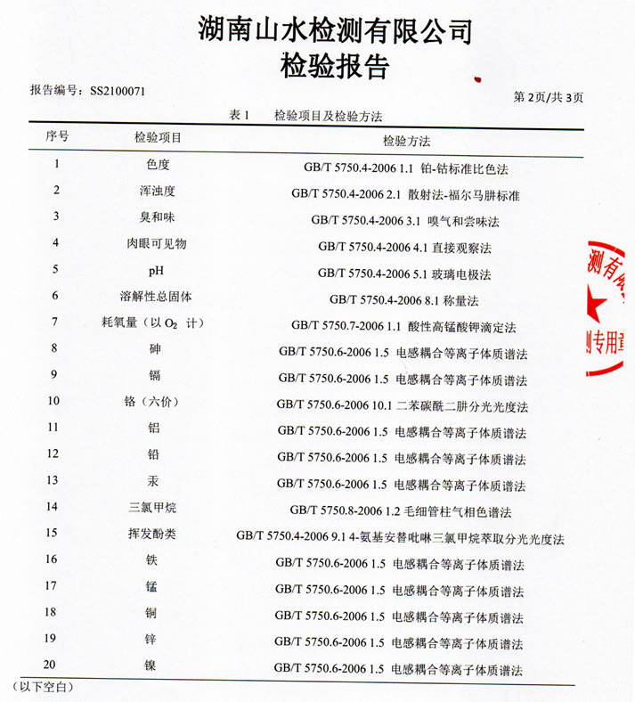 二次供水設備檢測報告，無負壓變頻供水設備檢測報告3